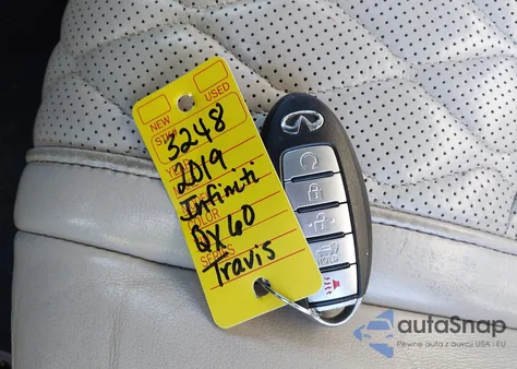 2019 Infiniti Qx60 Luxe from USA, damaged, VIN 5N1DL0MM1KC503636